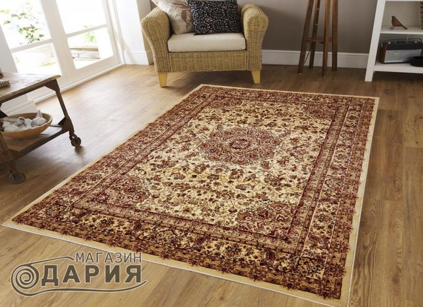 Тъкан персийски килим Blue stones 2538 cream